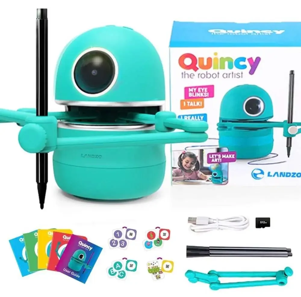 Landzo Quincy The Robot Artist Educational Drawing Toy